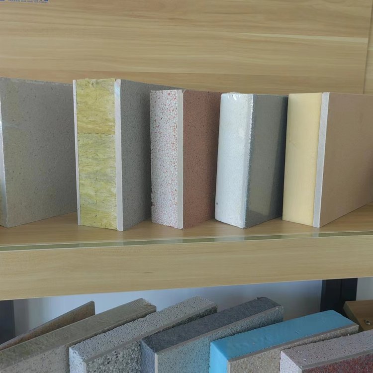 真石漆水包水水包砂保温装饰一体板 饰面层保温层可选 施工便捷 - 爱