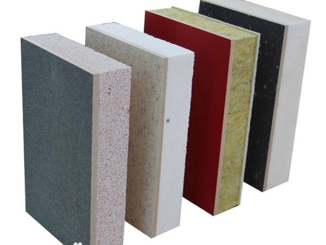 外墙保温装饰一体板材料展示